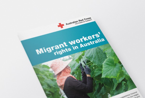 Australian Red Cross Trafficked People Program Brochure